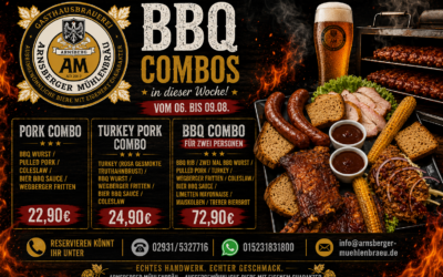 vom 06 bis zum 09.08 BBQ Combos